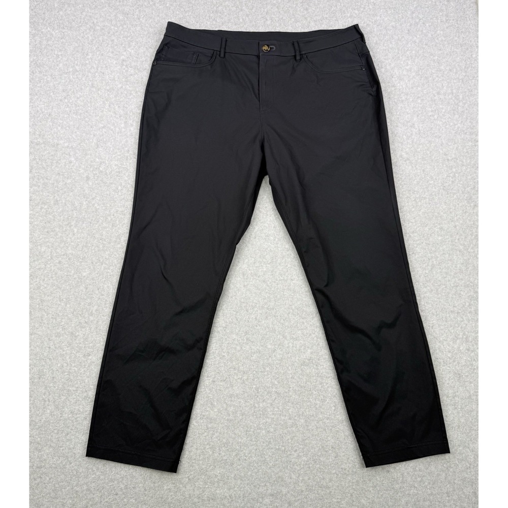Public Rec Pants Mens Fits 40x30 Black Dealmaker Performance Straight Leg‎ Golf